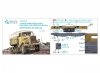 Quinta Studio QD35028 KHD A3000, Magirus S330, KHD S3000, KHD S3000/SS M Maultier 3D-Printed & coloured Interior on decal paper (ICM) 1/35
